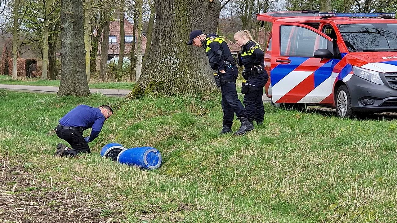 112-nieuws: motorrijder gewond op A50 • Drugsvaten gevonden in Bergeijk