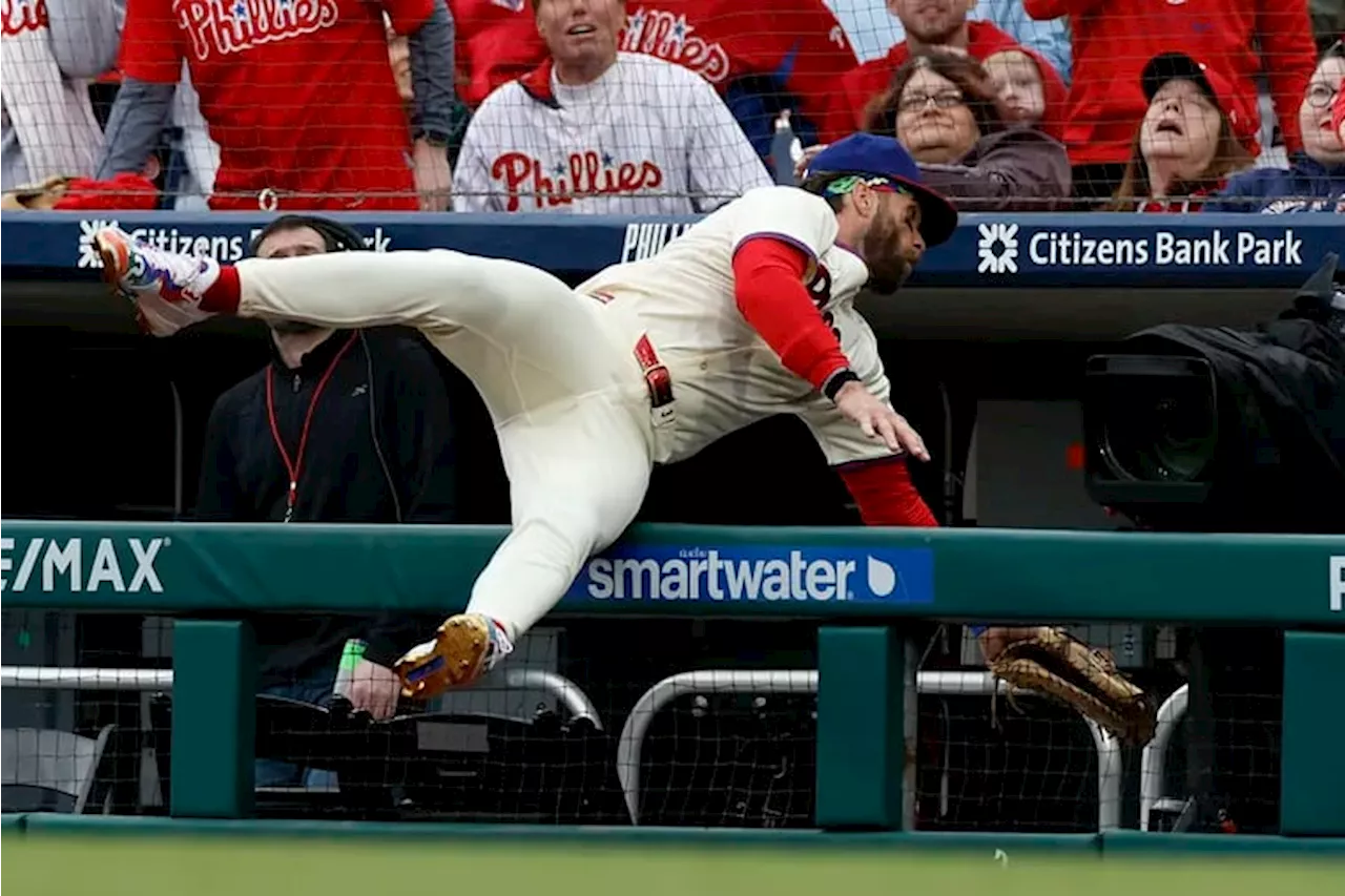 Bryce Harper not in the lineup for Braves finale, but expected to start Monday vs. Reds