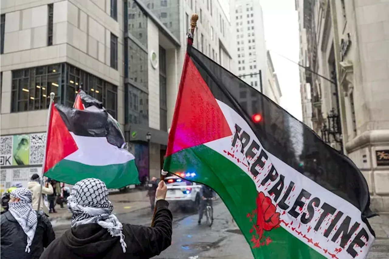 Nearly 70 arrested in Philly #ShutItDown4Palestine march Saturday evening, police said