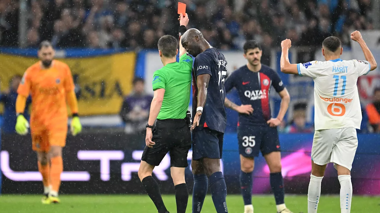 OM-PSG: le carton rouge de Beraldo pour sa faute sur Aubameyang fait parler