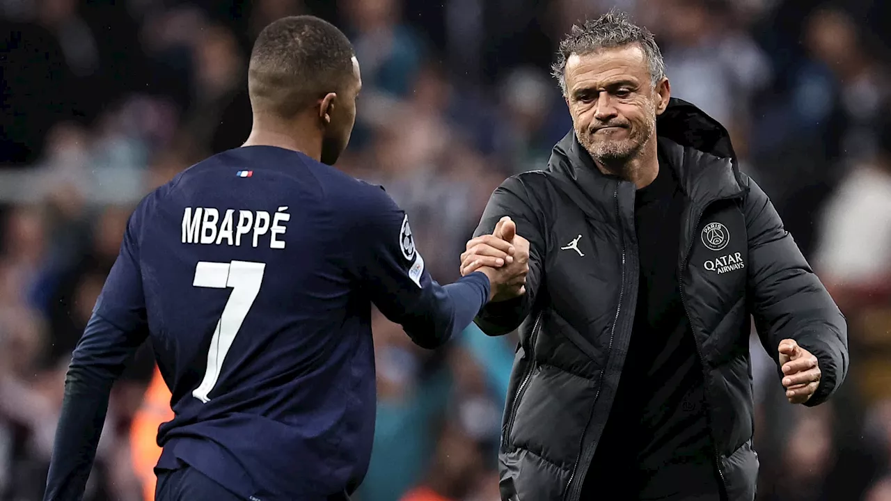 OM-PSG: Luis Enrique 'fatigué' de devoir se justifier sur la sortie précoce de Kylian Mbappé