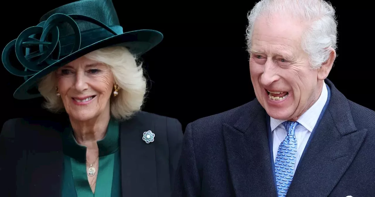 King Charles looks well as he attends Easter Sunday service at Windsor Castle