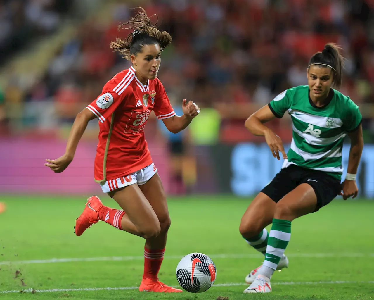 Benfica vence Sporting na primeira mão das meias-finais da Taça de Portugal feminina