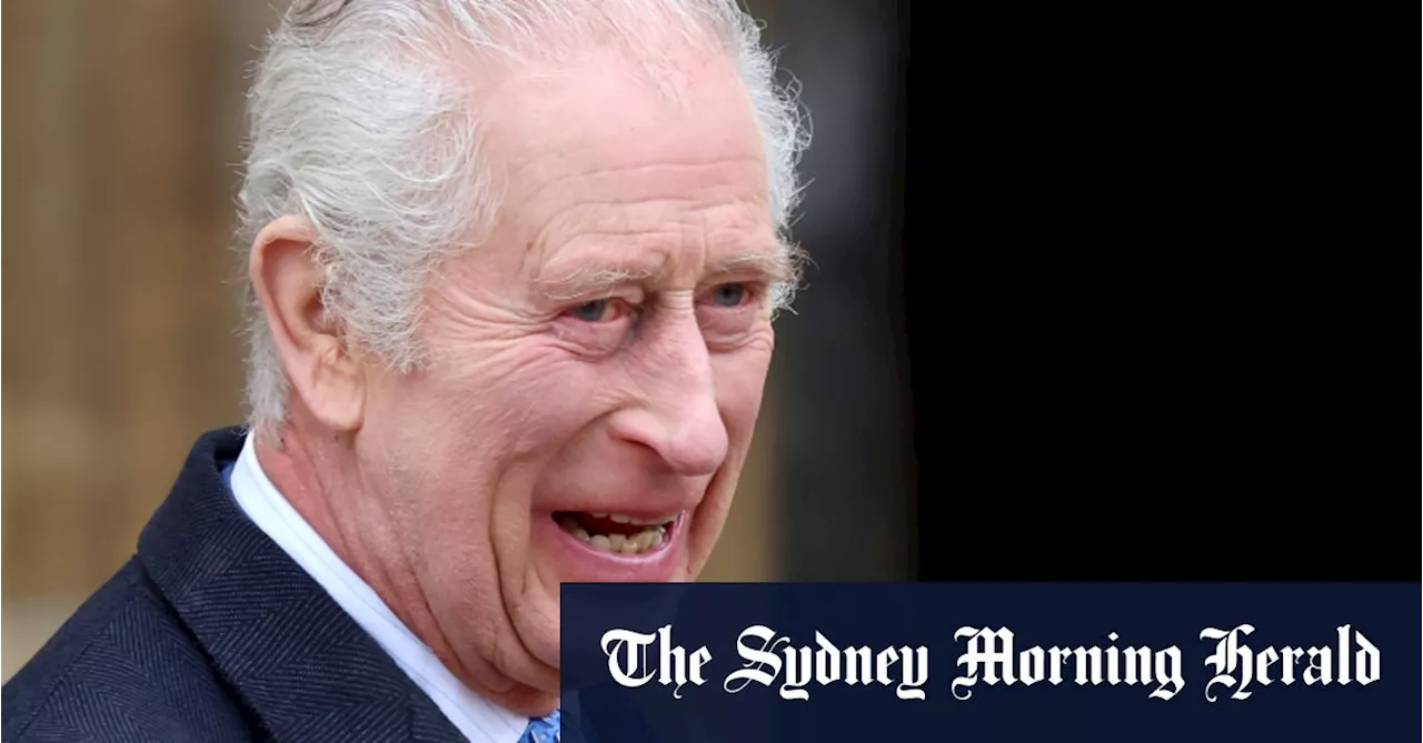 King Charles, in bid to reassure shaken public, attends Easter service