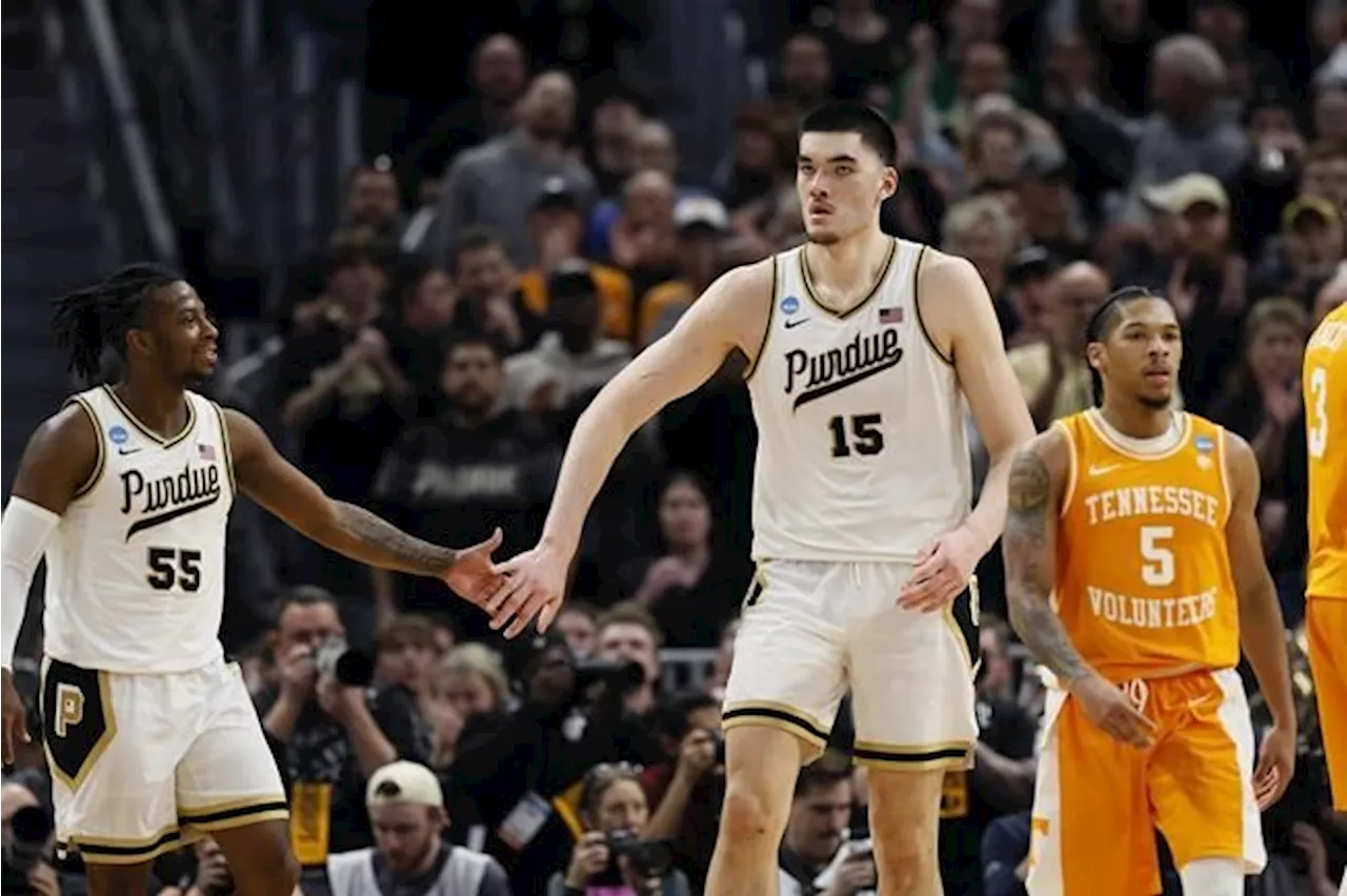 Canadian Zach Edey goes big and sends Purdue to first Final Four since 1980 with a 72-66 win over Tennessee