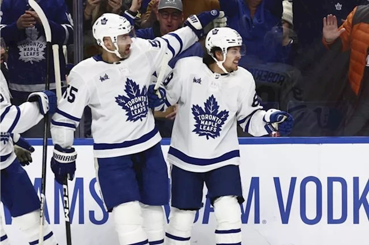 Matthews scores 60th as Maple Leafs blank Sabres 3-0