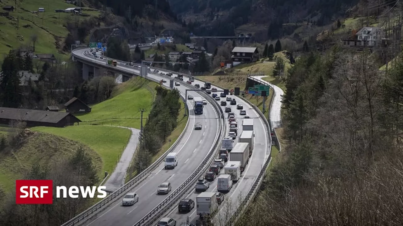 Rückreiseverkehr: 5 Kilometer Stau vor Gotthard-Südportal