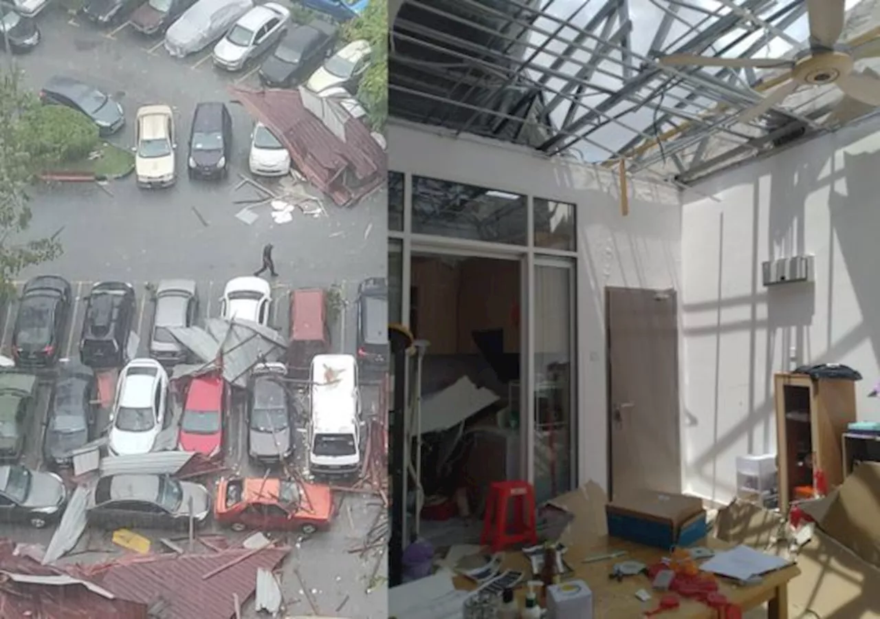 Freak thunderstorm wreaks havoc in government housing schemes in KL