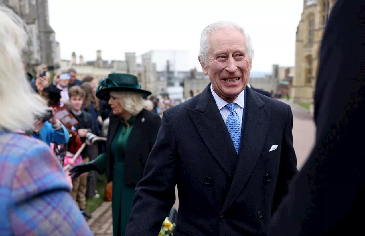 Royaume-Uni : le roi Charles III, souriant, s’offre un bain de foule pour Pâques