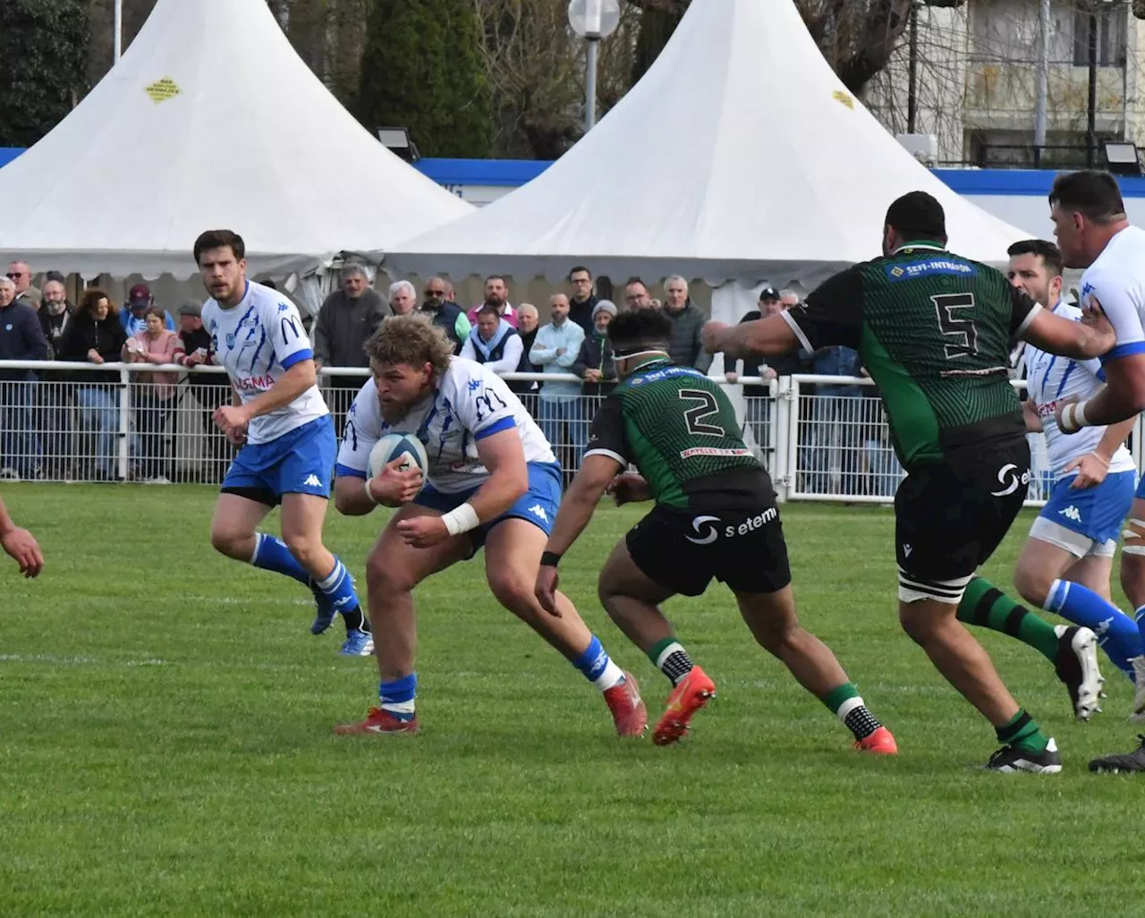 Rugby (Nationale) : encore un déplacement frustrant pour le CA Périgueux