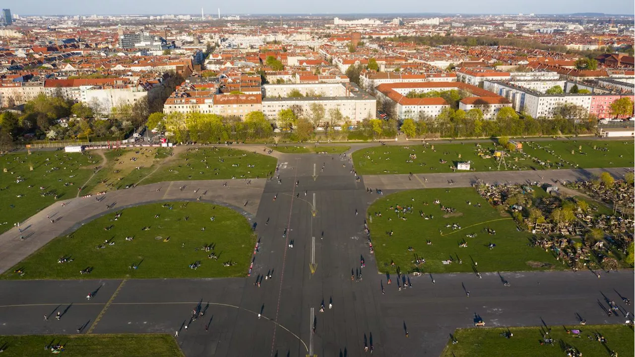 Größere Eingänge, Ausbremsen von Radfahrenden: Das Tempelhofer Feld in Berlin soll attraktiver für alle werden