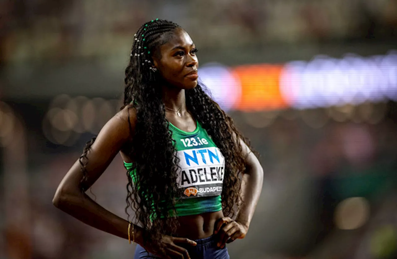 Watch: Adeleke helps star-studded relay team to world-best time in Texas