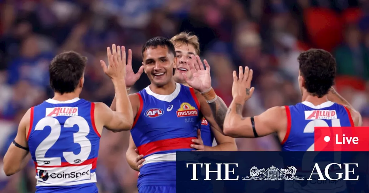 AFL 2024 round three LIVE updates: Dogs pack on the goals against the Eagles on Easter Sunday