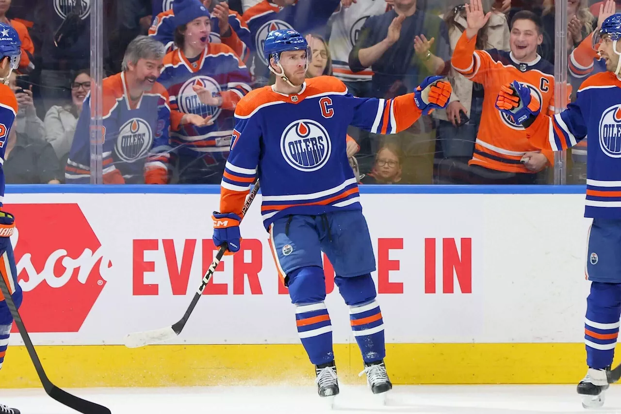 For Oilers’ Connor McDavid, another Art Ross Trophy has never looked more realistic