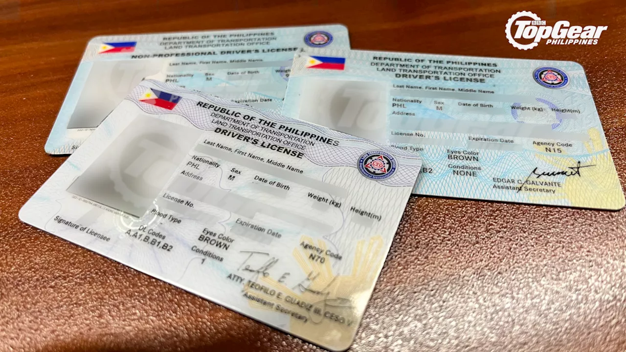 LTO set to release plastic driver’s license cards in April