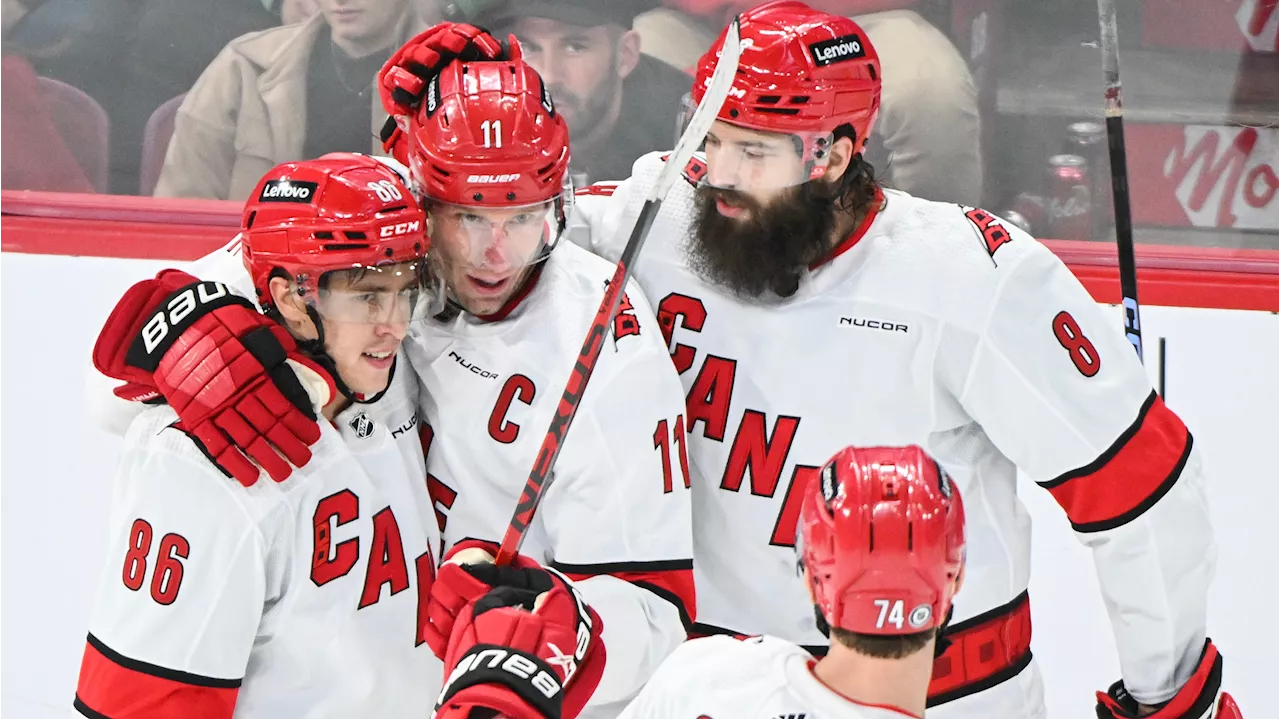 Hurricanes storm past Canadiens