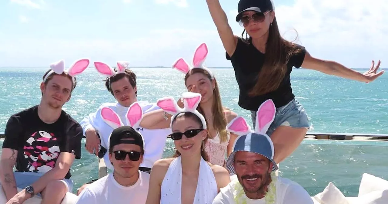 How Stars Celebrated Easter 2024: David and Victoria Beckham, More