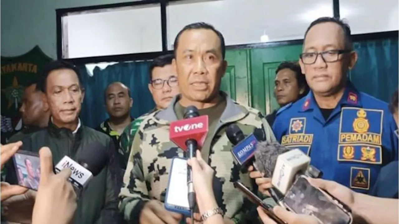 Pangdam Jaya Pastikan Lokasi Kebakaran Gudang Amunisi Aman, Tak Ada Ledakan Lagi