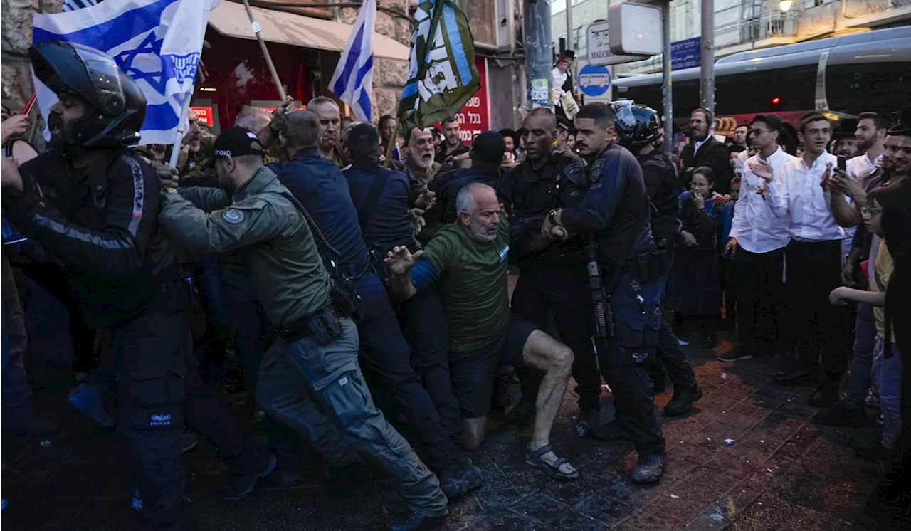 Israelis stage largest anti-government protest since the war in Gaza began