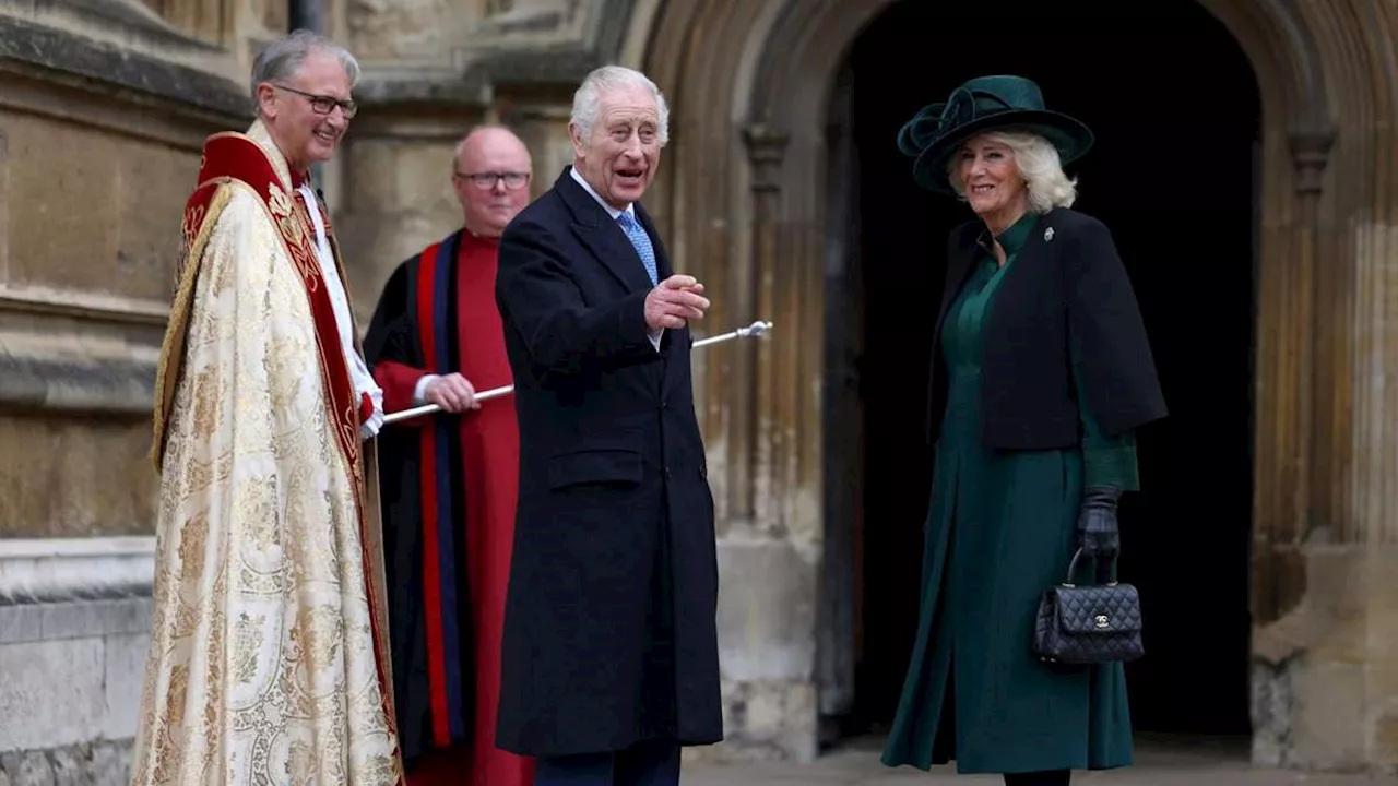 Österliches Comeback: König Charles besucht Gottesdienst