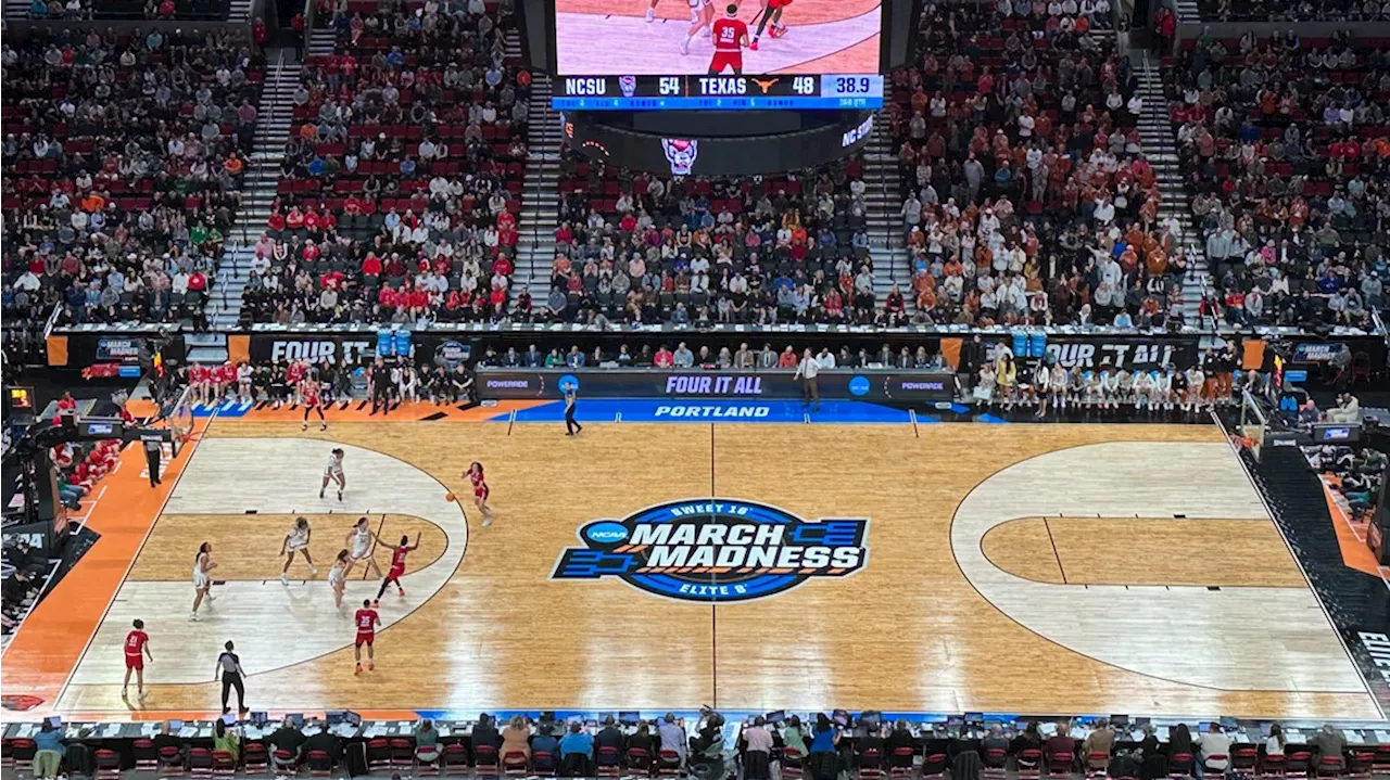 Mismatched 3-point lines discovered during women's NCAA Tournament in Portland