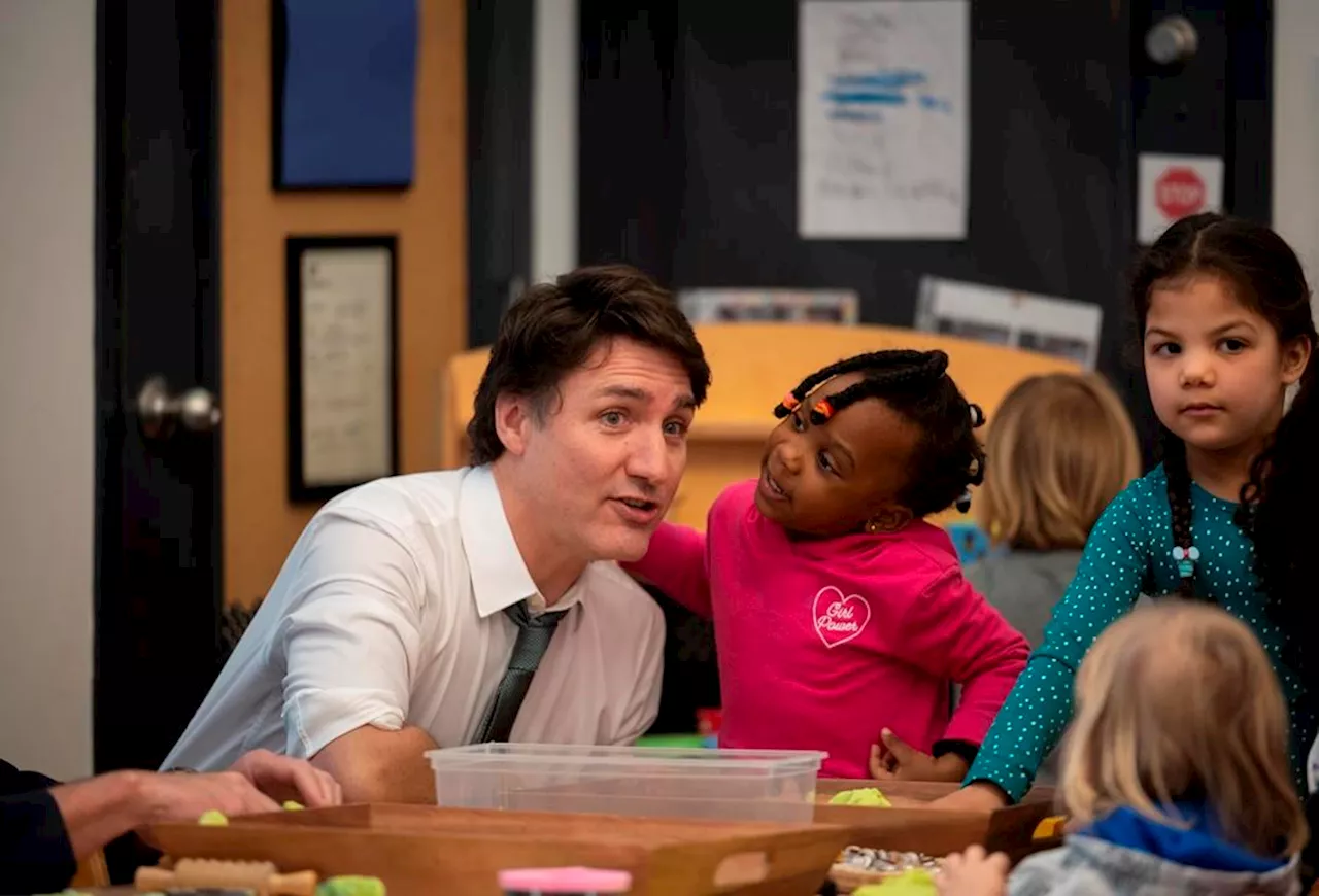 On pre-budget charm offensive, Trudeau announces plans to expand $10-a-day child care