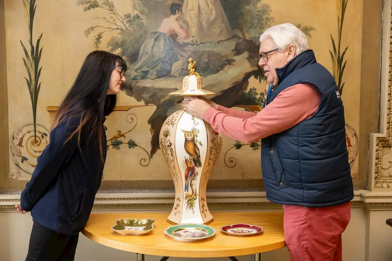 Rare Rockingham Pottery to go on display at Wentworth Woodhouse for the first time