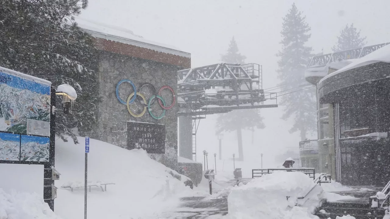 More mountain snow expected even as powerful blizzard moves out of Northern California