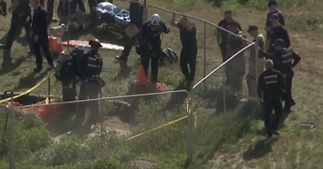 Crews rescue person who fell into dry well near Arizona Avenue and Pecos Road