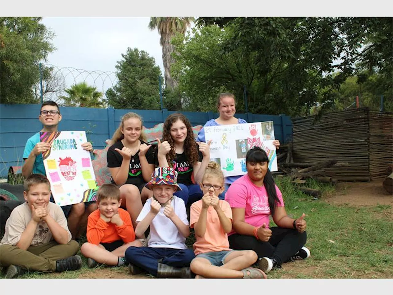 School gets colourful in support of those with rare diseases