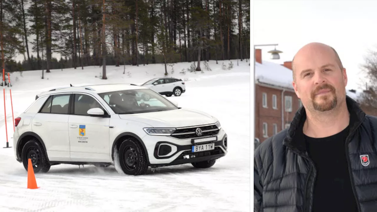 Socialchefens nya kurs i Arvidsjaur: Sladda runt med bilen