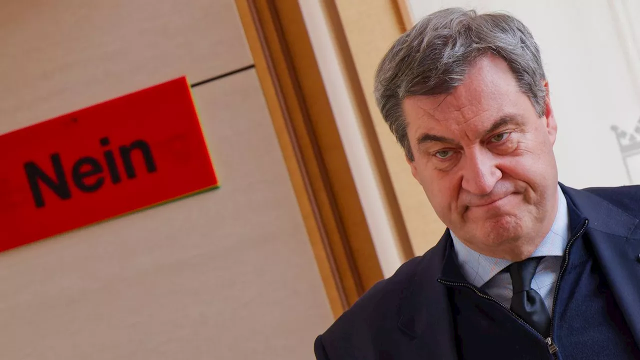 CSU-Chef in der ARD: Markus Söder nennt Kanzlerkandidatur »extremst unwahrscheinlich«