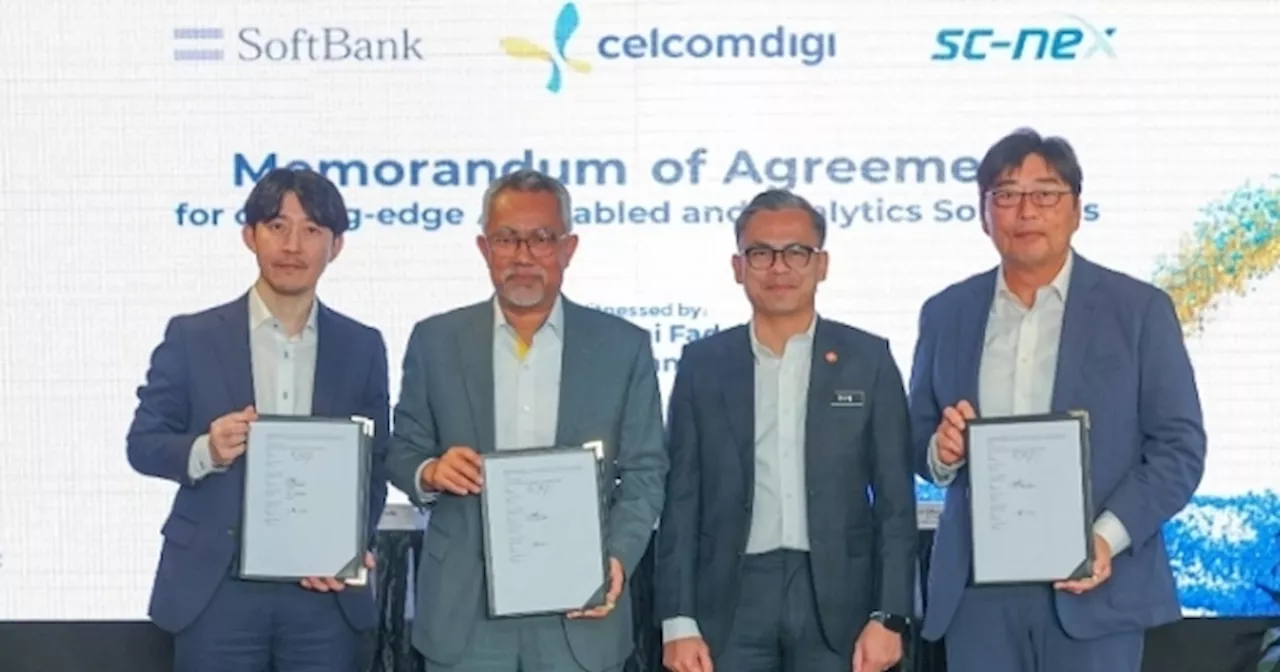 CelcomDigi partners with Soft Bank Corp and SC-NEX to accelerate digitalisation in Malaysia