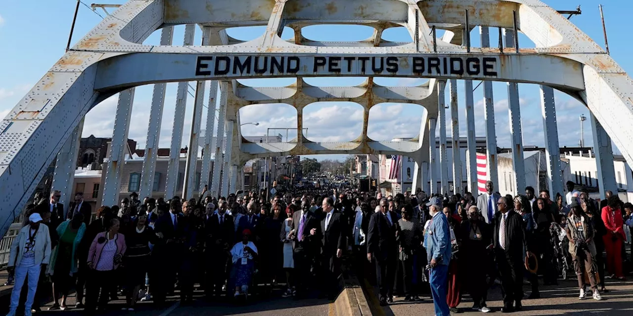 Vice President Kamala Harris visits Selma to mark Bloody Sunday anniversary