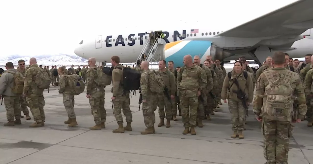 300 Utah National Guard soldiers deployed to Africa