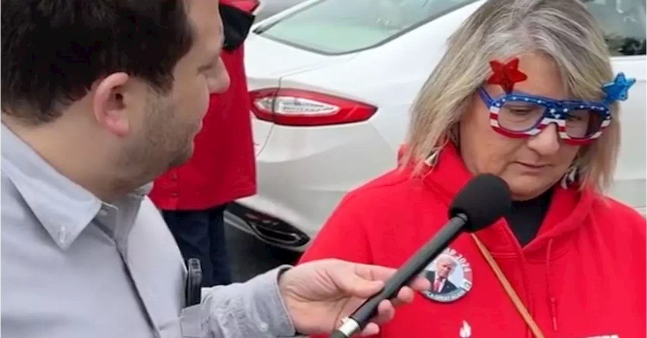 Prankster’s Simple Question Sees Trump Fan’s Wild Logic Disintegrate In Real-Time