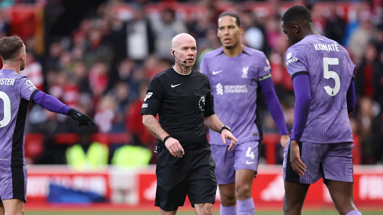 Referee Paul Tierney Removed from Duties After Mistake in Nottingham Forest v Liverpool Game