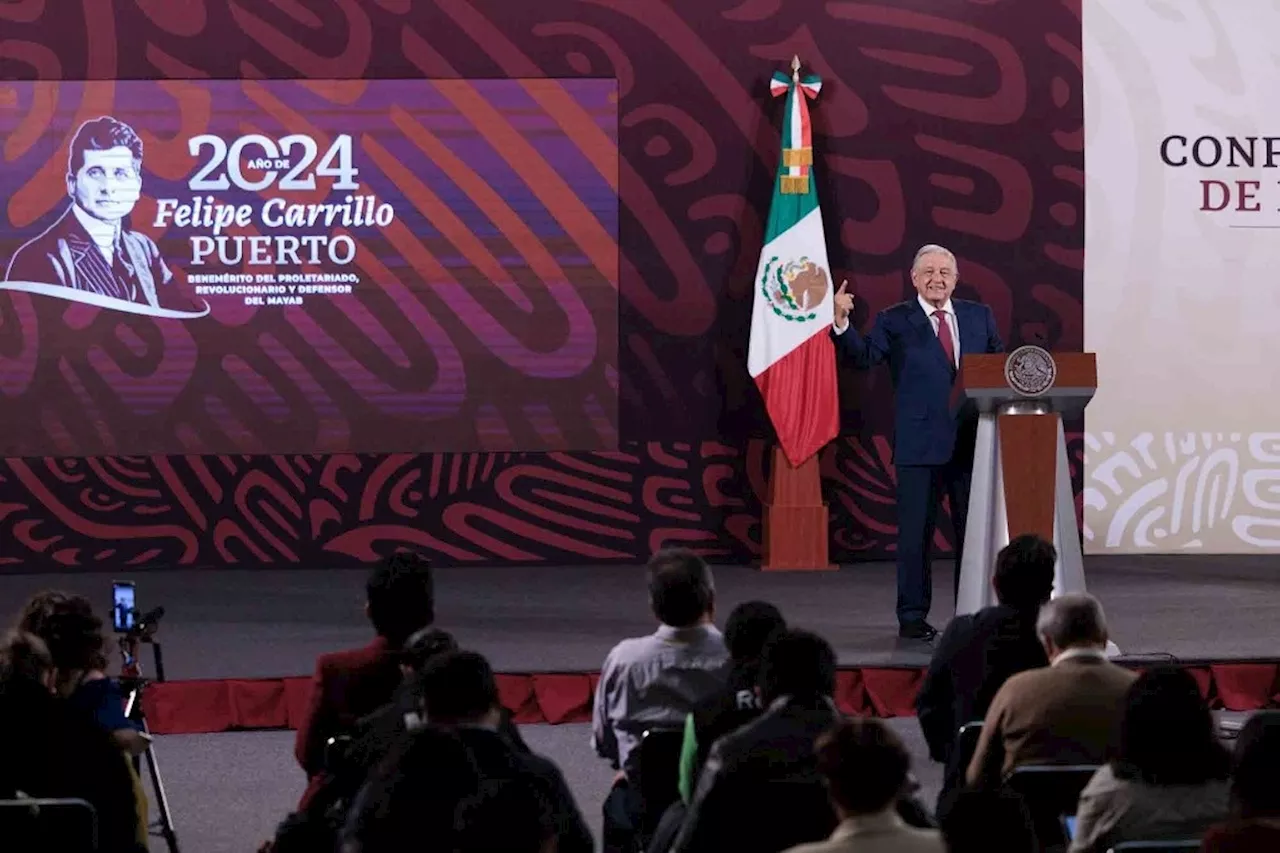 Oposición busca 'enrarecer' contexto electoral con el tema de la violencia: AMLO