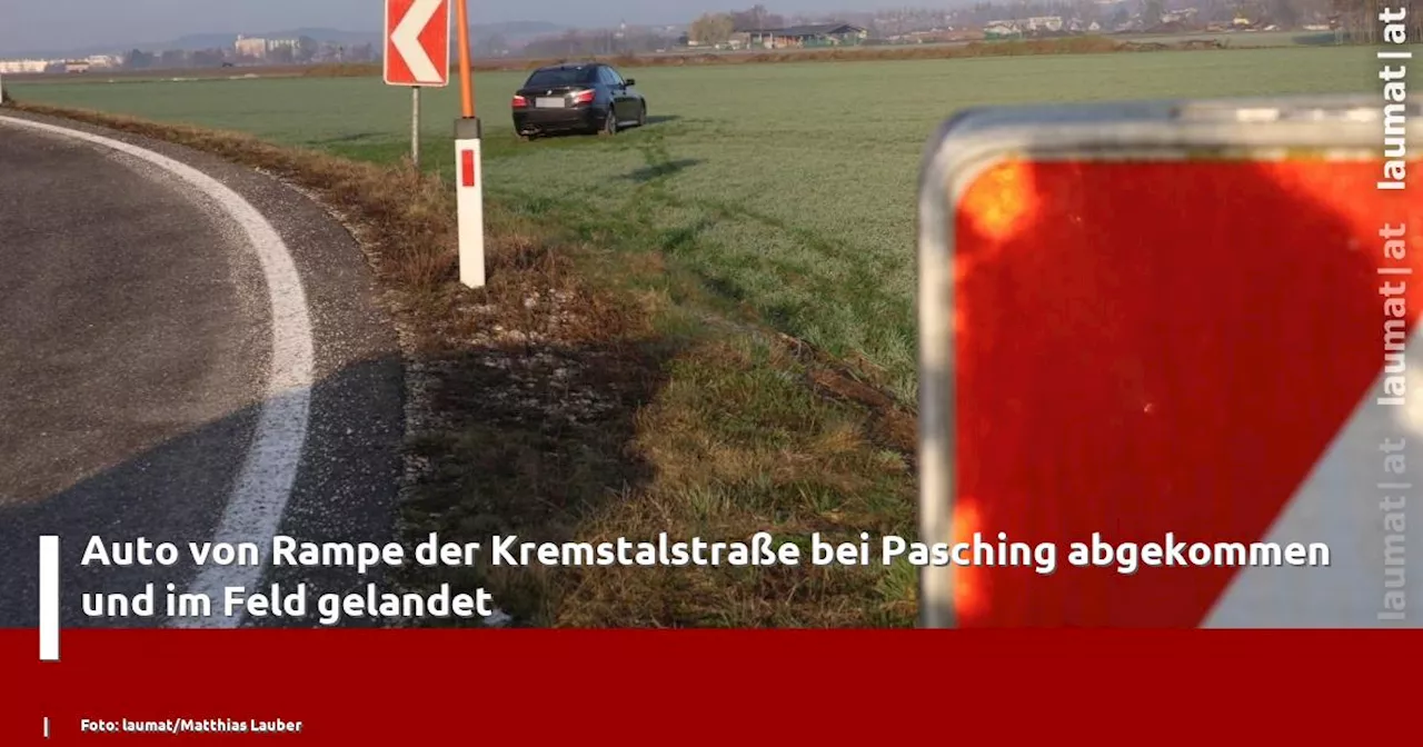 Verkehrsunfall auf der B139 Kremstalstraße