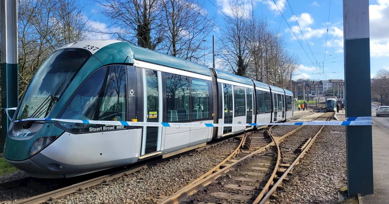 Witnesses heard 'thud' as cyclist involved in collision with tram