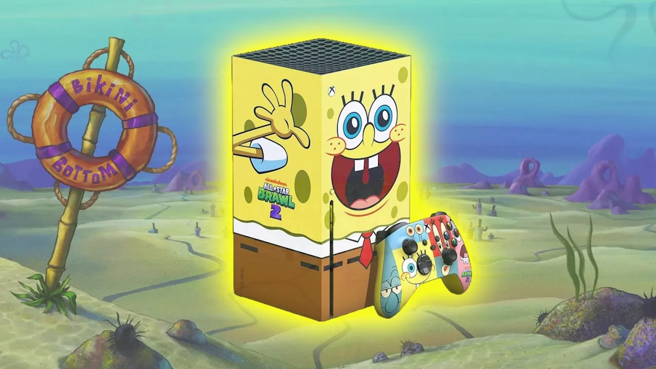 Microsoft unveils pricey limited edition SpongeBob SquarePants Xbox Series X