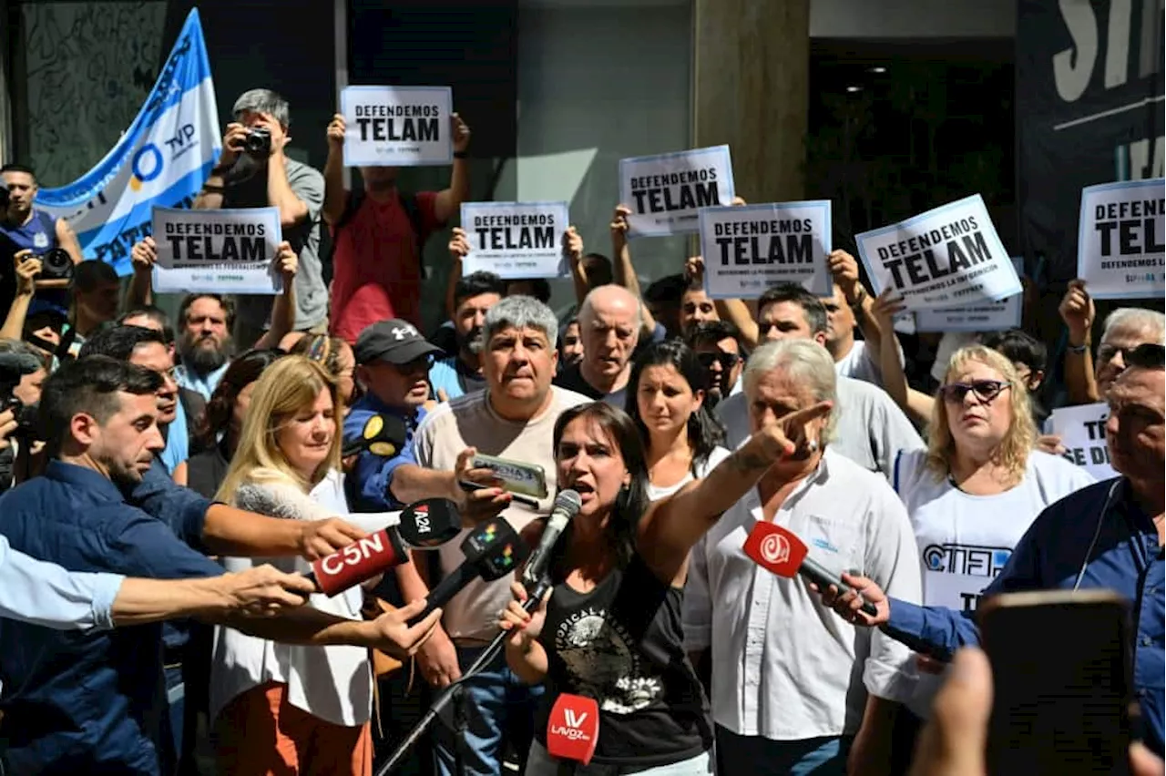 Argentina govt suspends state news agency Telam