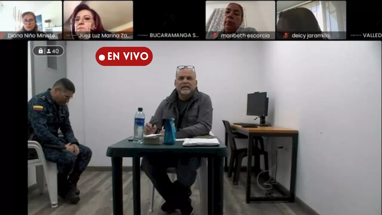 Audiencias para estudiar la situación jurídica de Salvatore Mancuso