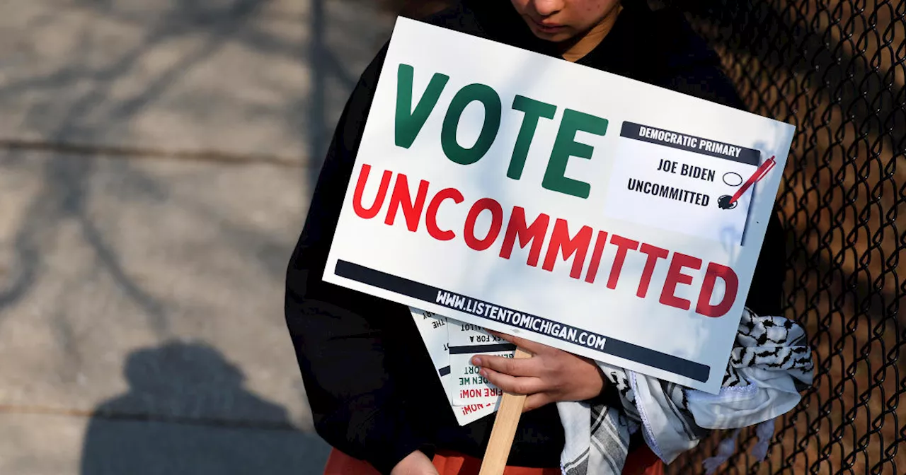 Which Super Tuesday states have 'uncommitted' on the ballot? The protest voting option against Biden is spreading.