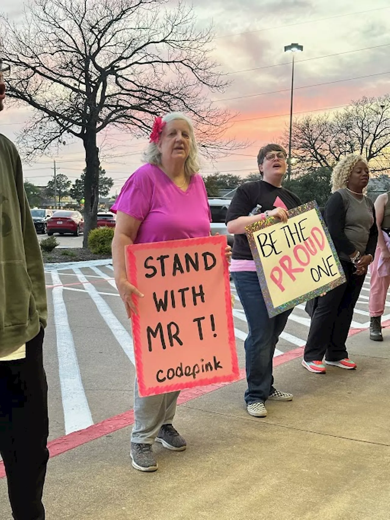 'Say No to Hate': Protesters at Lewisville ISD Board Meeting Want Suspended Teacher's Job Back