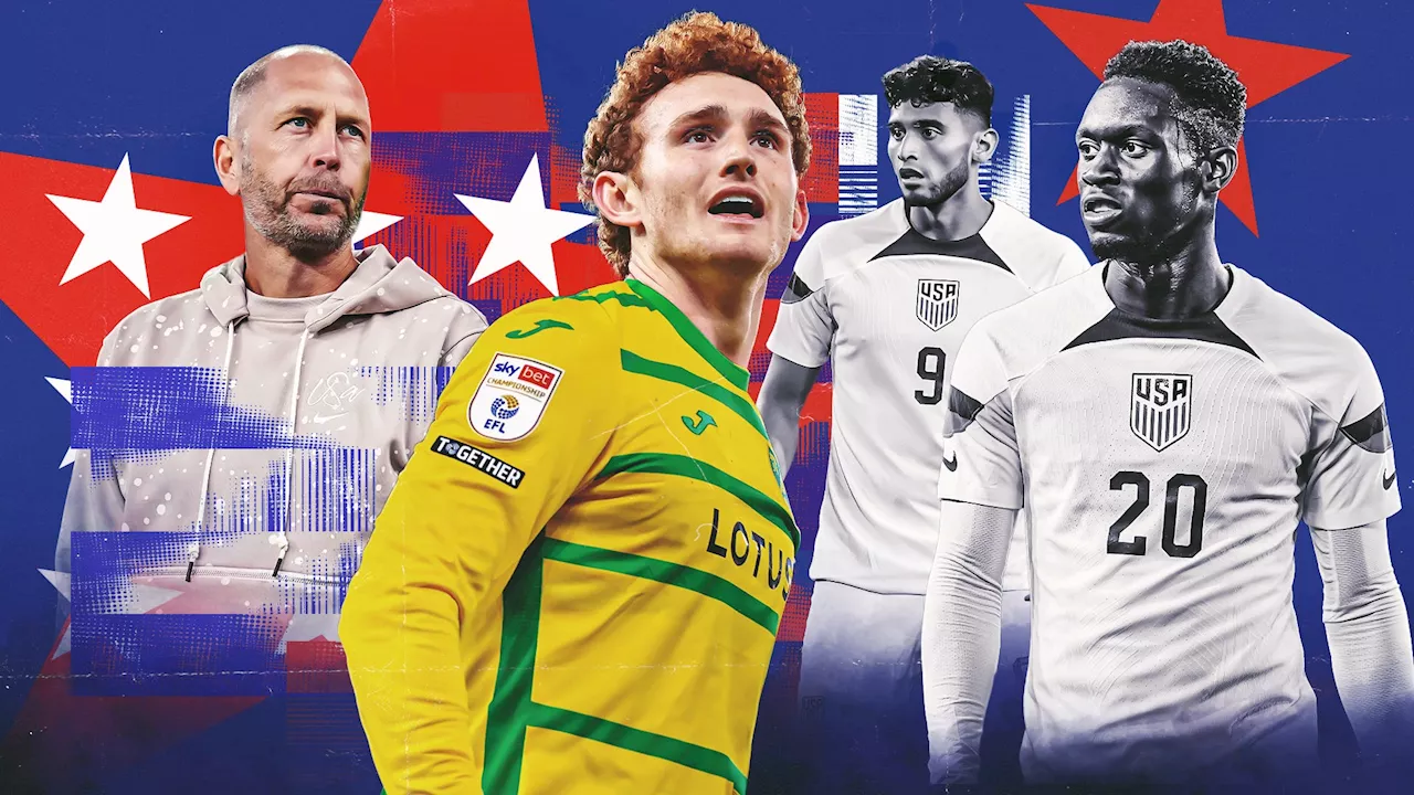 so should in-form Norwich City star be the USMNT's starting striker?