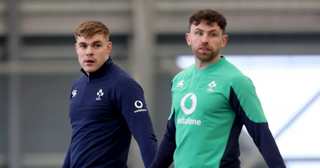 Hugo Keenan and Garry Ringrose return to Ireland training ahead of England clash