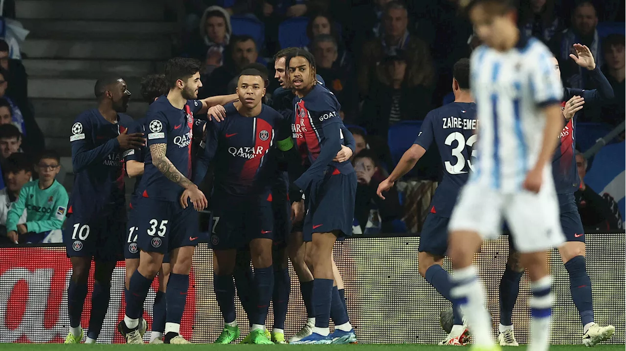 Real Sociedad-PSG : Mbappé envoie les Parisiens en quarts de finale de la Ligue des champions