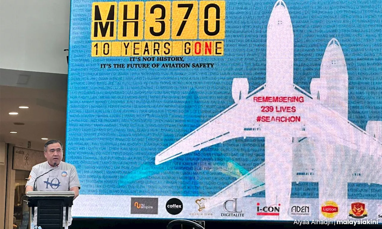 Malaysia's Transport Minister Pushes for Resumption of MH370 Search