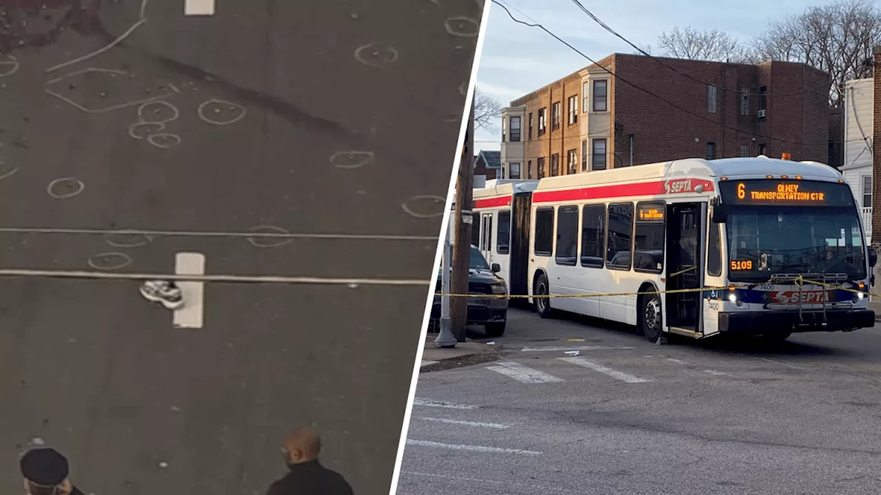 5 shot, 1 dead, after a shooting at a SEPTA bus stop in North Philly